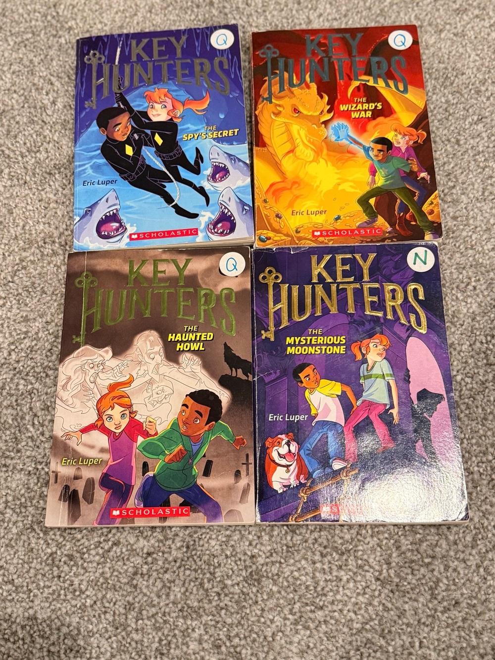 Key Hunters Book Set by Eric Luper - 4 Books